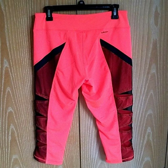 Lukka Lux Athletic Capri Size M Mesh Inserts NEW - Picture 5 of 7